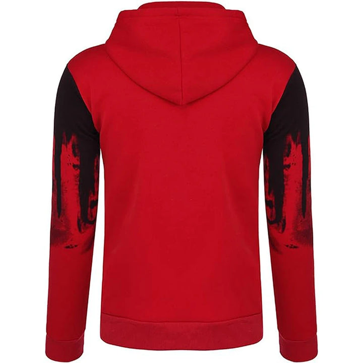 Men s Oversized Hood Sweatshirt 3D Printed Long Sleeve Loose Hoodies with Kangaroo Pocket for Autumn Winter
