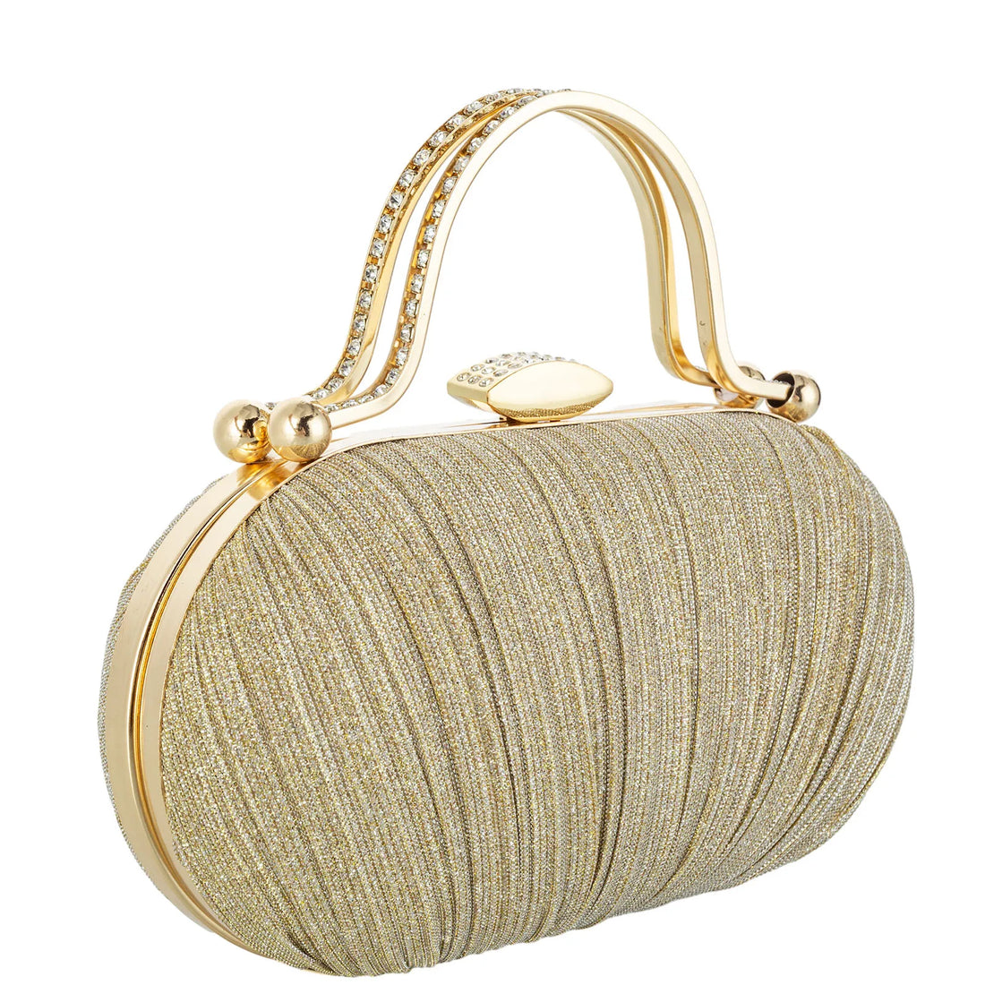 Fashion Diamond Top Handle Women Evening Handbag Clutch Bags Glitter Sequins Rhinestone Female Daily Purse for Wedding Prom