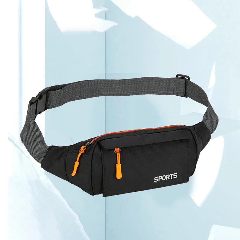 Fashion Men's Multicolor Waist Packs Waterproof Running Bag Outdoor Sports Belt Bag Riding Mobile Phone Fanny Pack Gym Bags