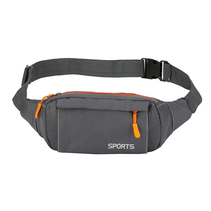 Fashion Men's Multicolor Waist Packs Waterproof Running Bag Outdoor Sports Belt Bag Riding Mobile Phone Fanny Pack Gym Bags
