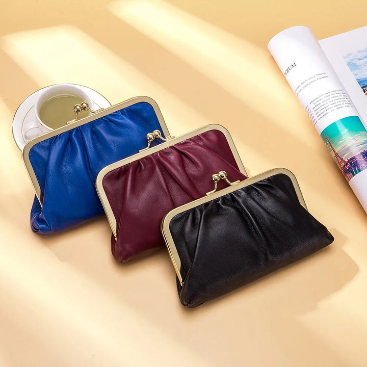 New Fashion Women Genuine Leather Shoulder Bags Fashion Ladies Cowhide Crossbody Bags Phone Pocket Girls Large Capacity Handbag