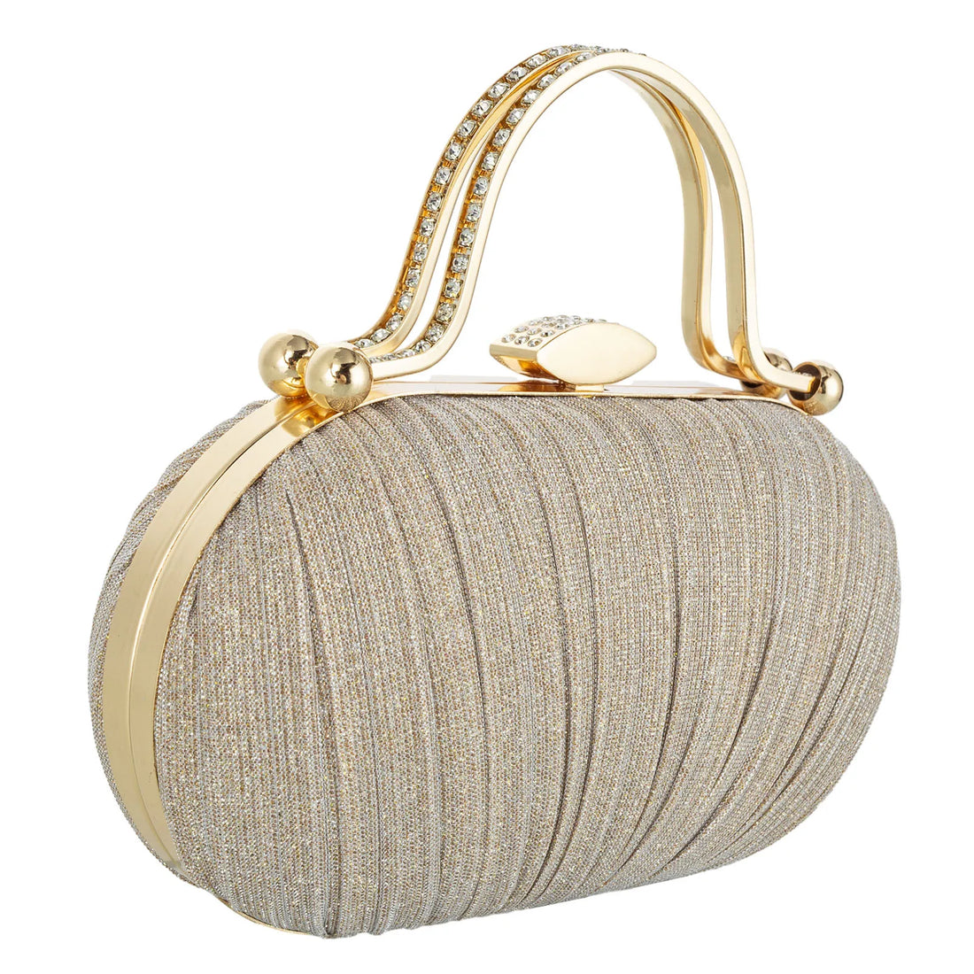 Fashion Diamond Top Handle Women Evening Handbag Clutch Bags Glitter Sequins Rhinestone Female Daily Purse for Wedding Prom
