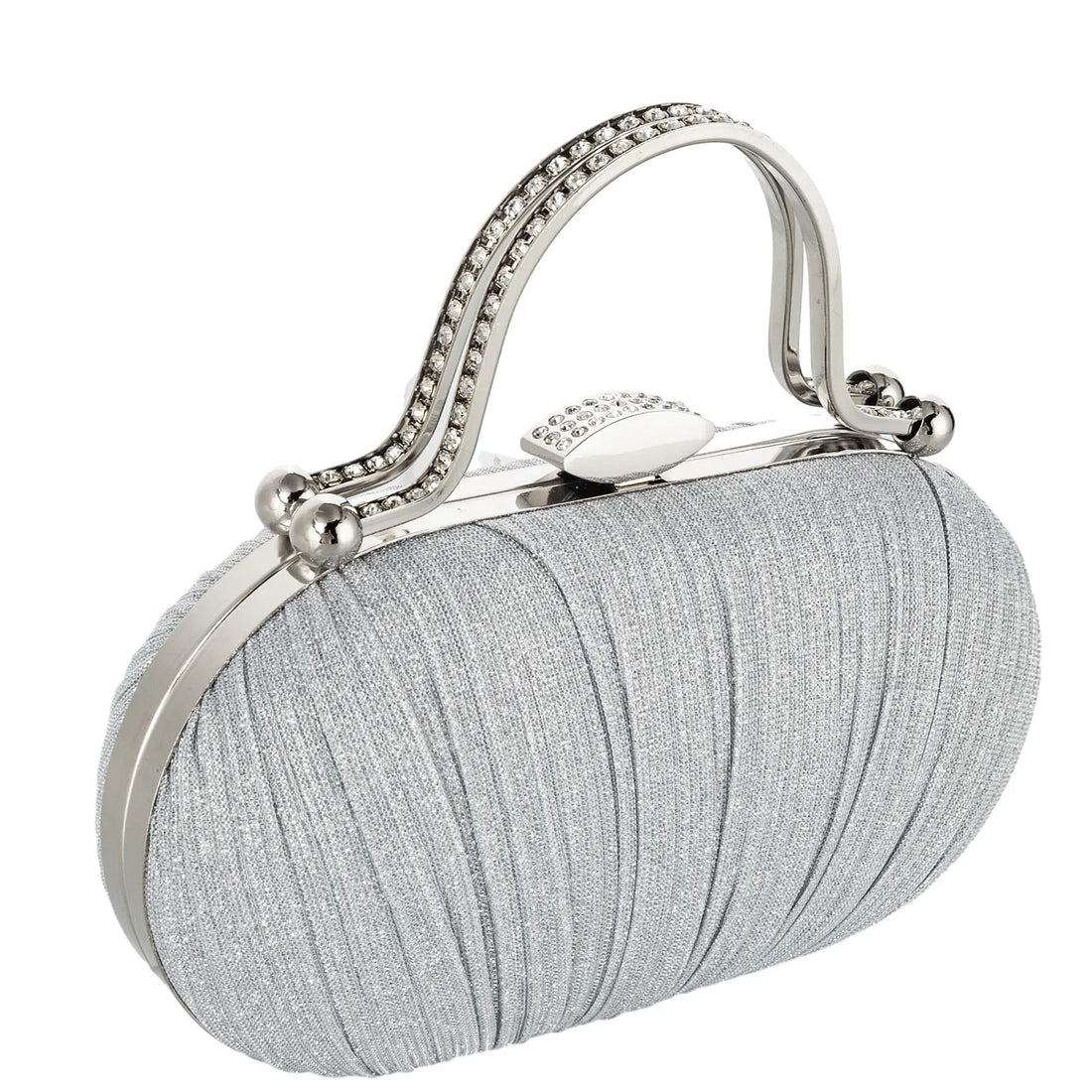 Fashion Diamond Top Handle Women Evening Handbag Clutch Bags Glitter Sequins Rhinestone Female Daily Purse for Wedding Prom