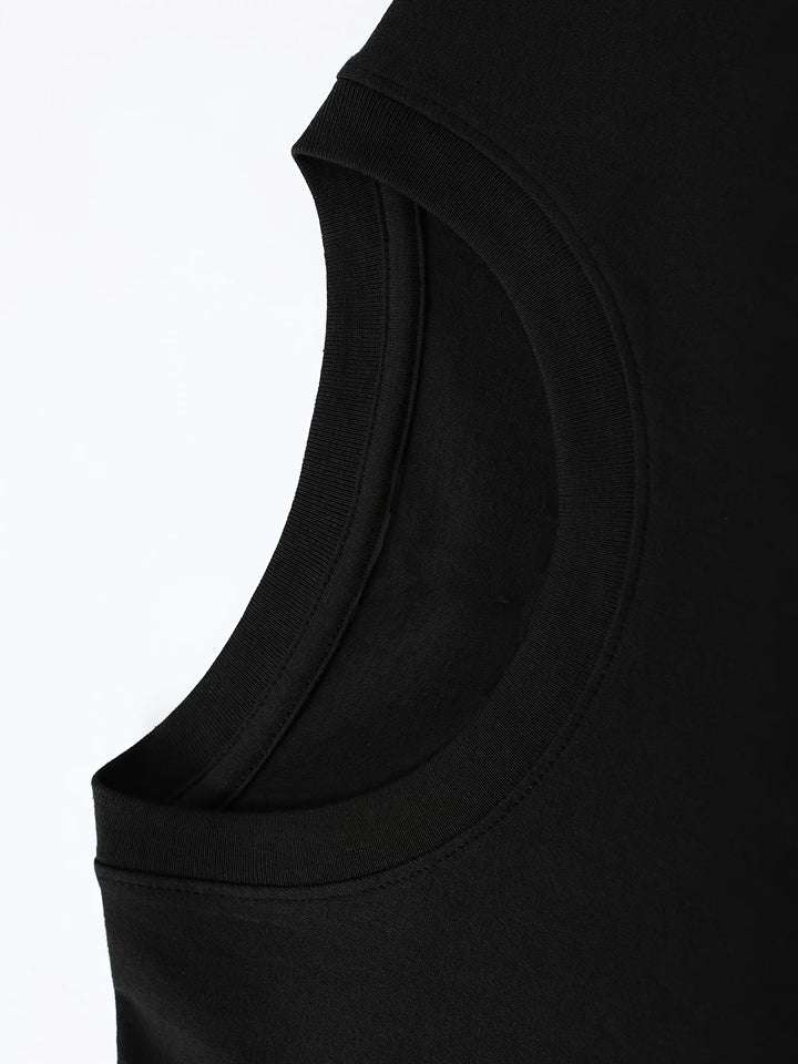 Summer Trend Men'S Pure Cotton T-Shirt, Casual Front Pattern Printing, Outdoor Wear Men'S Fashion Pure Cotton T-Shirt