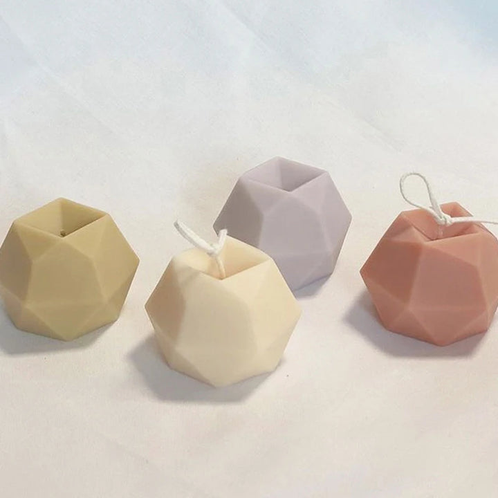 3D Irregular Silicone Candle Mould Aromatherapy Candle Mould DIY Handmade Candle Material Resin Mold Candle Making Supplies